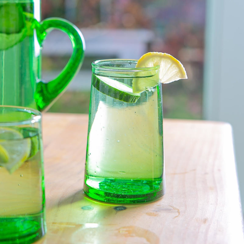 12pc Merzouga Recycled Tumbler & Highball Glasses Set - By Nicola Spring