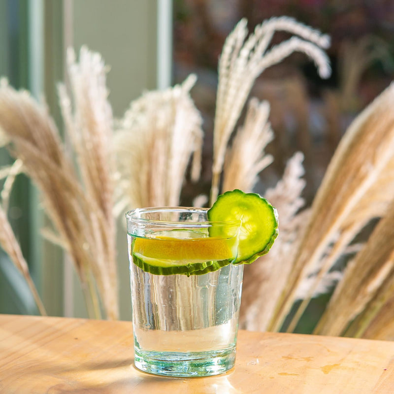 12pc Meknes Recycled Tumbler & Highball Glasses Set - By Nicola Spring