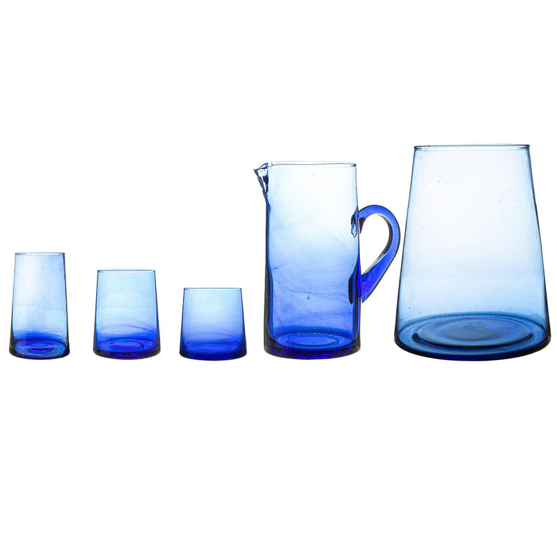 20pc Recycled Glassware Set - By Nicola Spring