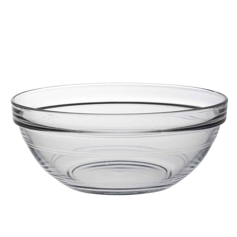 17cm Clear Lys Glass Nesting Mixing Bowl - By Duralex