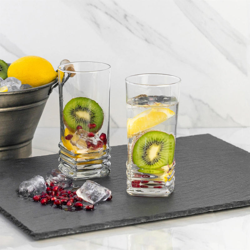 335ml Elegan Highball Glasses - Pack of Six - By LAV