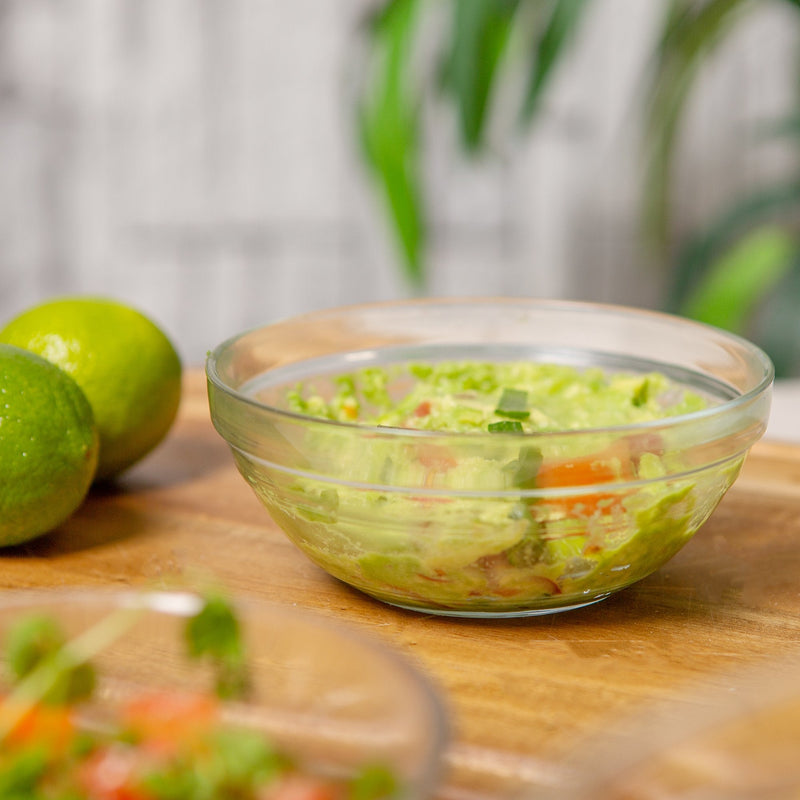 10.5cm Clear Lys Glass Nesting Mixing Bowl - By Duralex