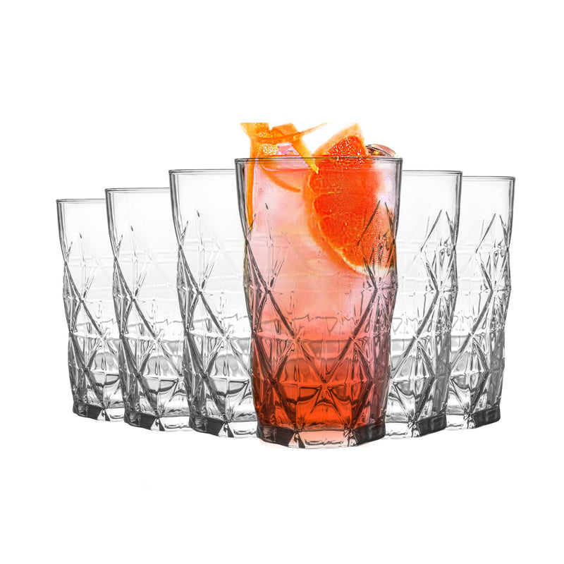 460ml Keops Highball Glasses - Pack of Six - By LAV