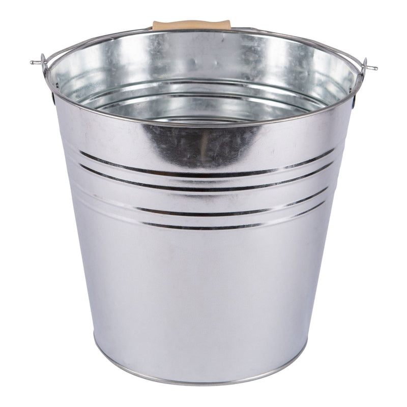 12L Galvanised Steel Bucket - By Blackspur